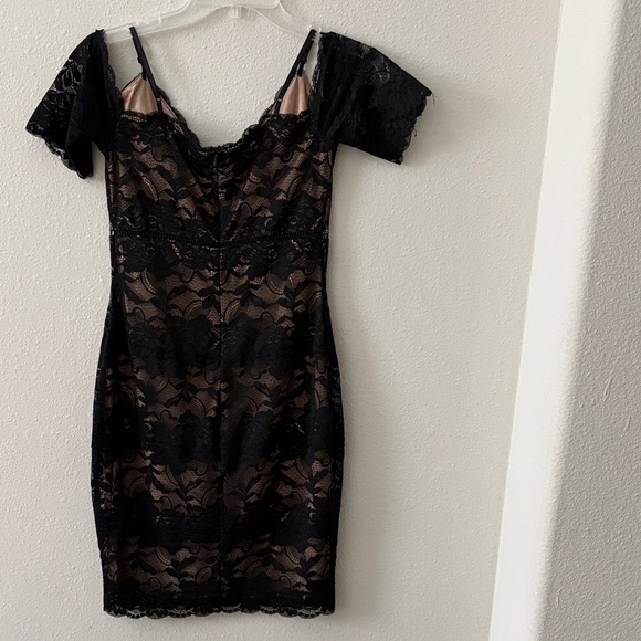 Guess Black Lace Mini Dress - Picture 8 of 10